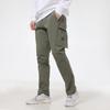 Adidas Knitted Sweatpants Men's Olive Moderate Straight Fit Pants GN7358