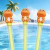 Cartoon Spritzpistole mit sprudelndem Wasser für Kinder Handheld Ausziehbarer Sprühspielzeug für Pool Strand Spaß Sommer Badezimmer Gadget Niedliche Foto Requisite Neuheit Geschenk für Kinder