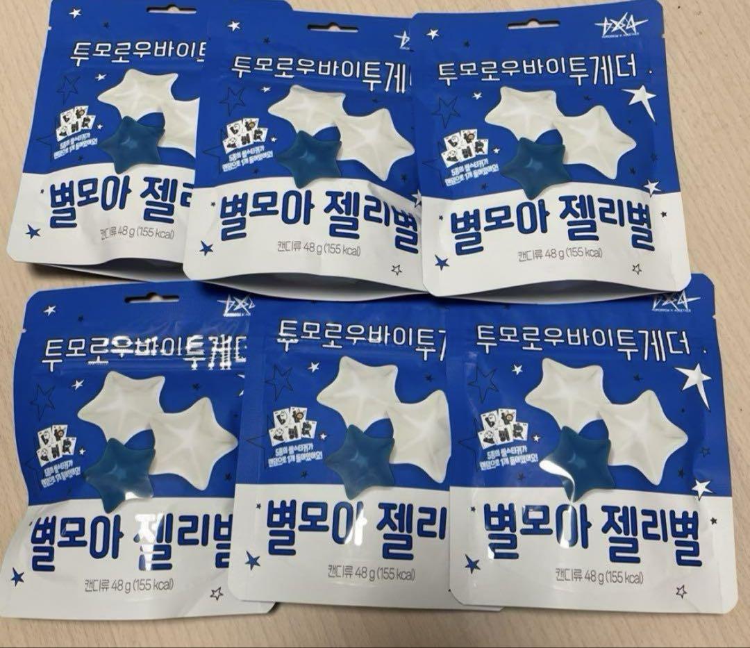 

[Б/У] TOMORROW X TOGETHER Случайный стикер Желейные конфеты (6 шт.)