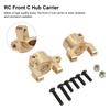 RC Brass Front C Hub Carrier Mount for Axial SCX10II 90046 90047 1/10 RC Car Upgrade Parts