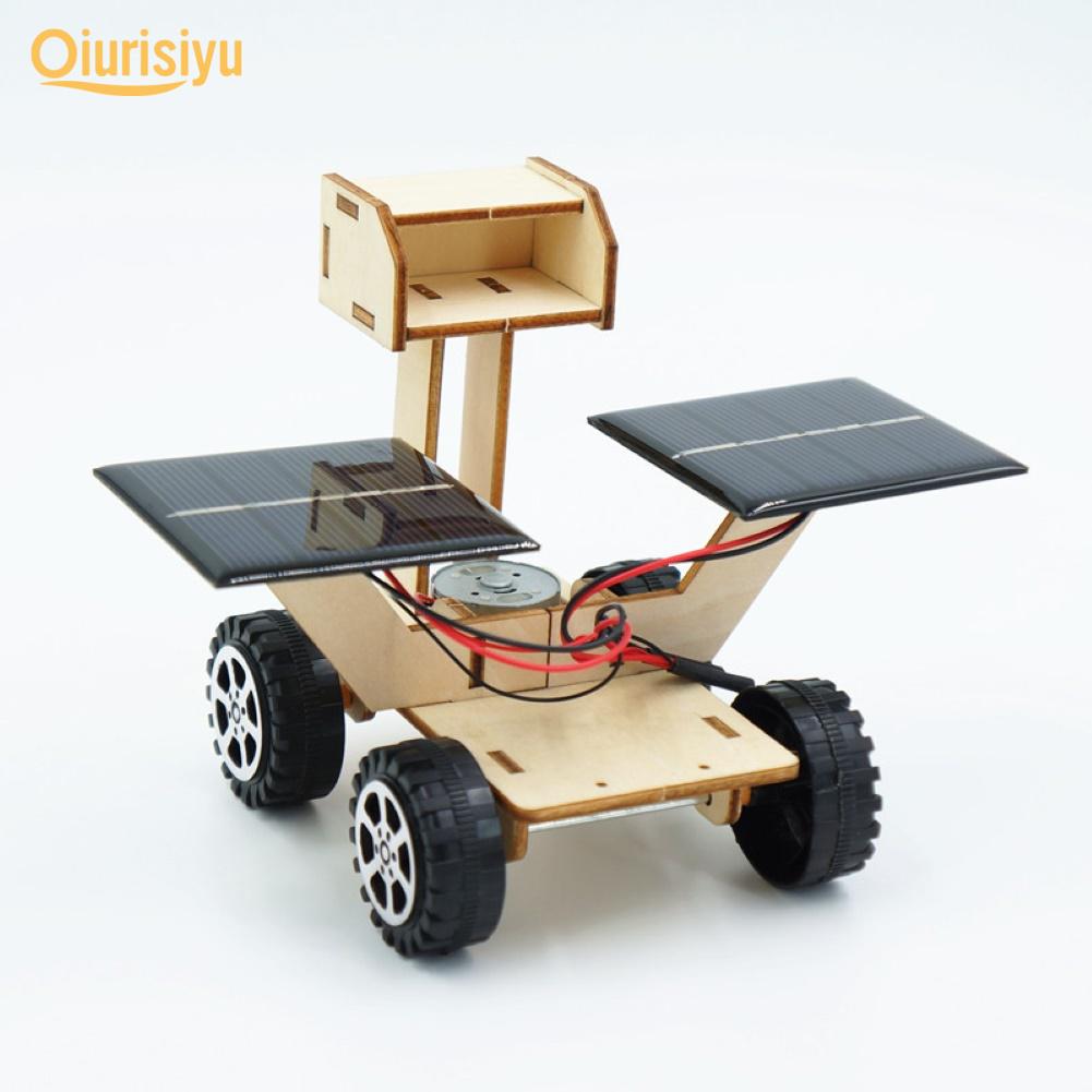 Kids DIY Assembly Solar Power Moon Rover Robot Toy