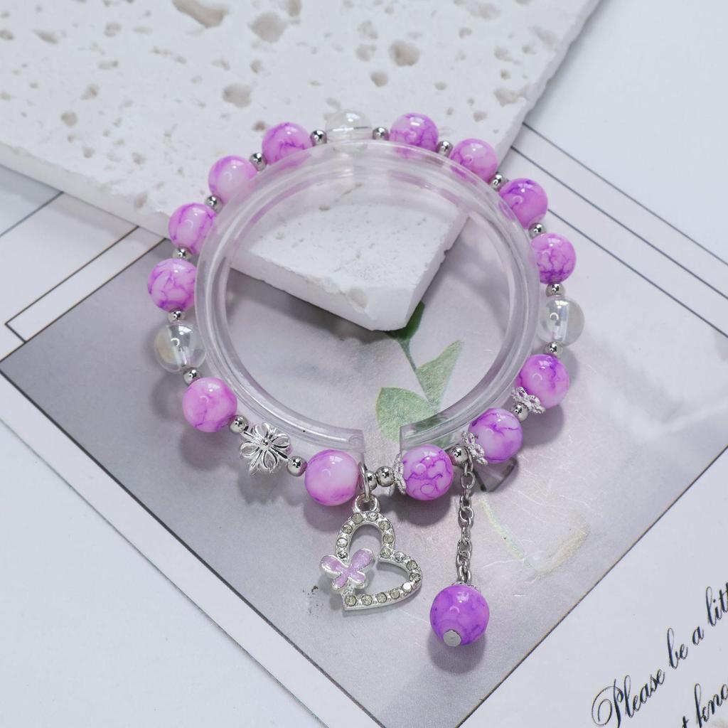 Mori Style Mermaid Crystal Bracelet – Versatile Niche Design for Women, Ideal for Students and Best Friends