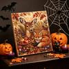 Autumn Faux Pearl Painting Kit Kit, DIY Pumpkin Turkey Art Set Sunflower 3D Wall Craft for Handmade Fall Home Decor Thanksgiving Ornaments