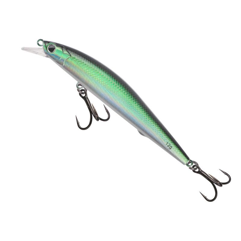 Suspending Minnow Fishing Lure 7/10/12G Long Cast Twitching Bait for Pike Perch Zander ASP Hard Plastic Artificial Bait Freshwater