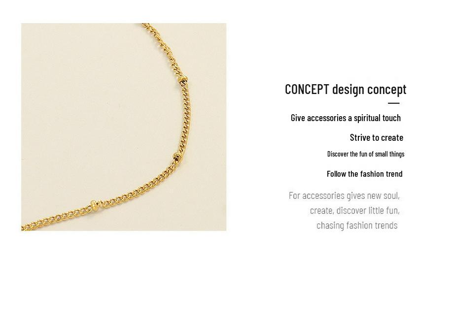 Gold-Plated Geometric Wing Pendant Necklace: Japanese-Korean Design with Titanium Steel Clavicle Chain