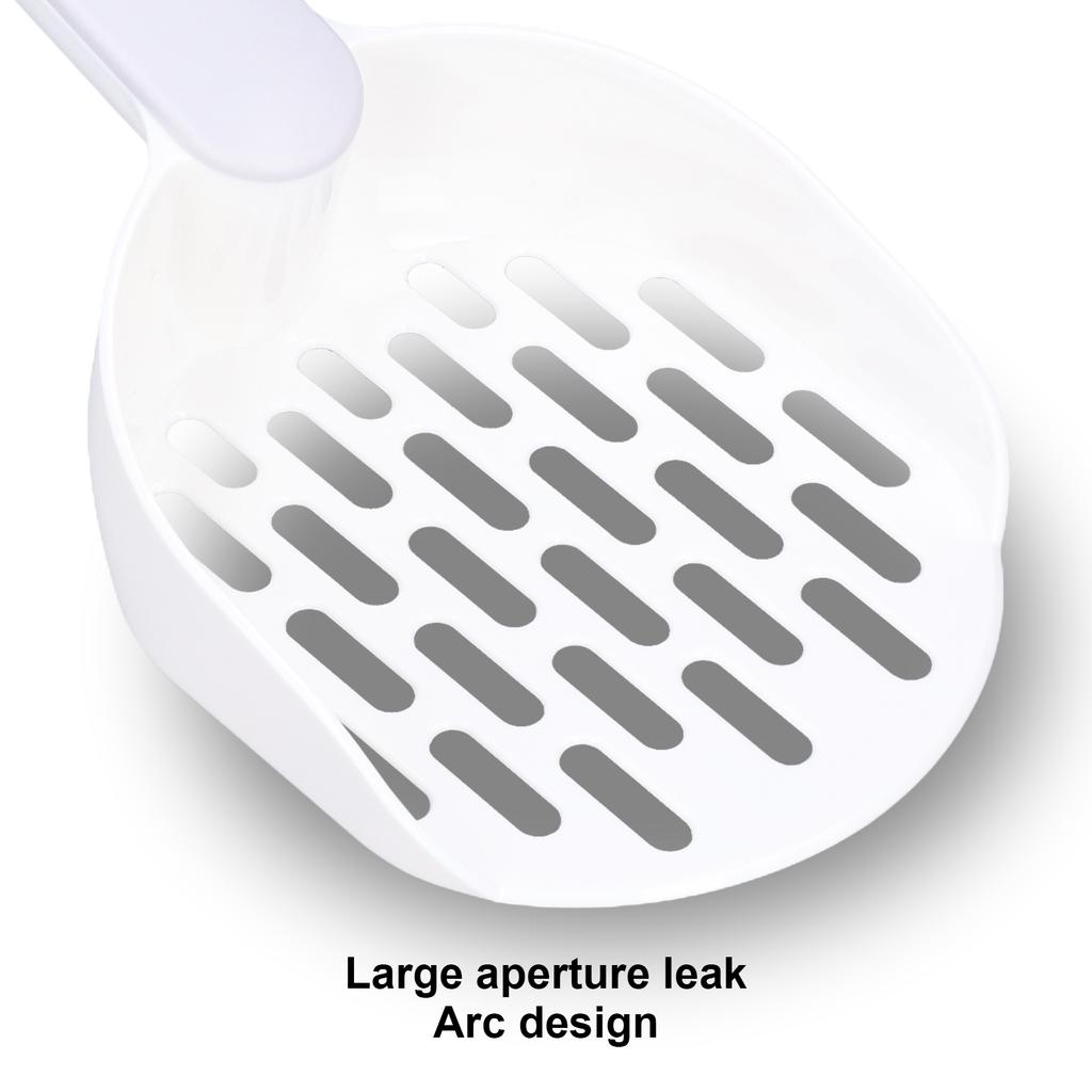 Cat Litter Scoop Plastic Thickened Kitty Litter Sift Shovel for Small Pet Litter Boxes Cleaning