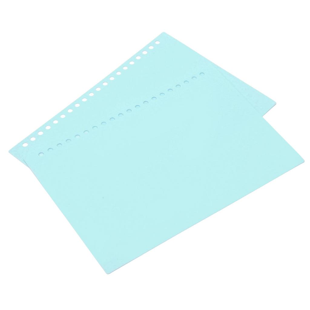 20 Sheets Loose Leaf Binding Cover 20 Holes Flexible PP Plastic Loose Leaf Presentation Binding Case