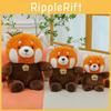 Plush Toy Raccoon Cartoon Child Bedroom Decoration Scene Dolls Animal Gifts