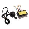 2PCS Set DC Motor Speed Controller and Thumb Throttle Motorcycle Scooter Tricycle Speed Controller
