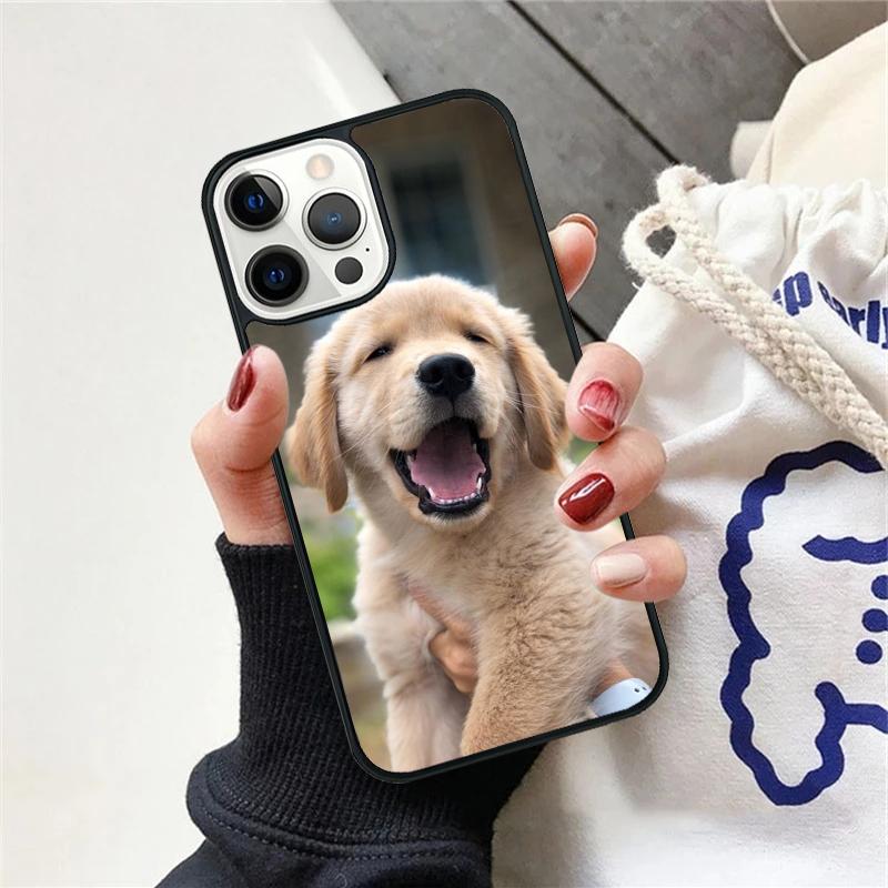 Etui Na Telefon z Szczeniakiem Labradora Dla iPhone 17 Air 15 16 Pokrowiec 11 13 14 Pro Max 12 Plus Max Fundas