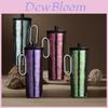 Pure Titanium Insulated Travel Mug With Handle And Straw For Office And Outdoor Use