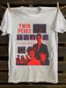 Ladies' Twin Peaks Fire Walk with Me Printed T-Shirt Short-Sleeve Vibrant Red-Blue Character Collage Casual Loose Fit