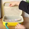 EVA Cosmetic Bag Suitcase Large Capacity Portable Cosmetic Case Handheld Makeup Bag  School