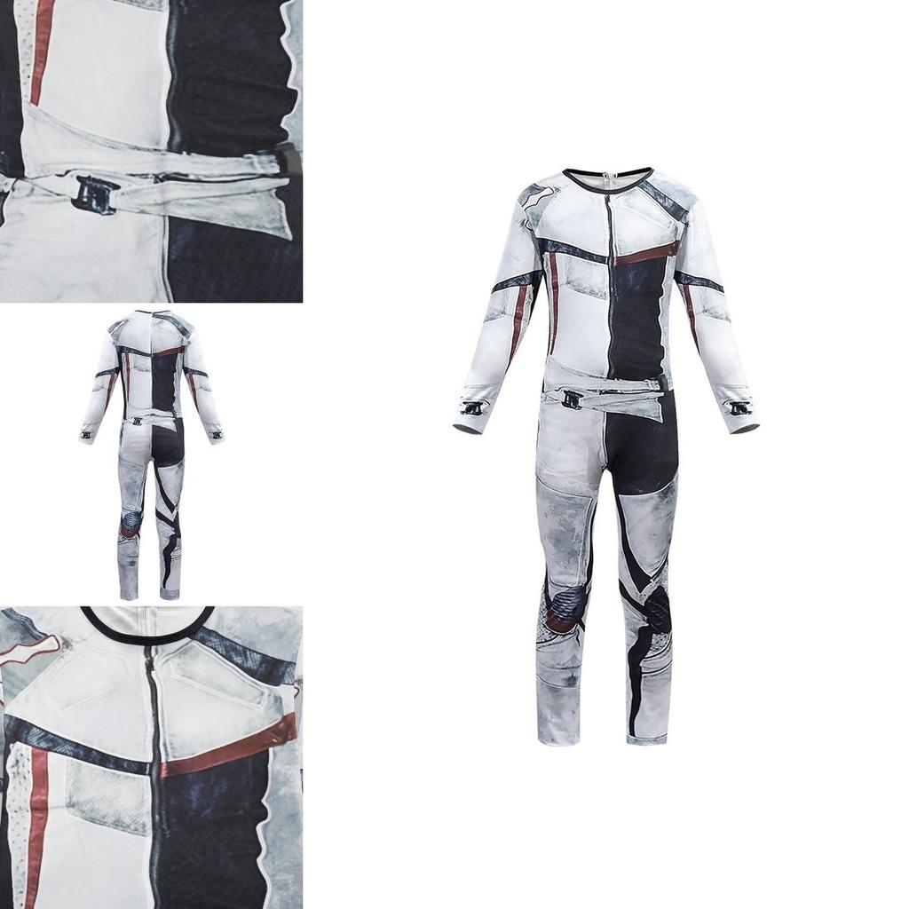 High-quality Descendants 3 Carlos Cosplay Costume Kids Jumpsuit For Carnival Fun
