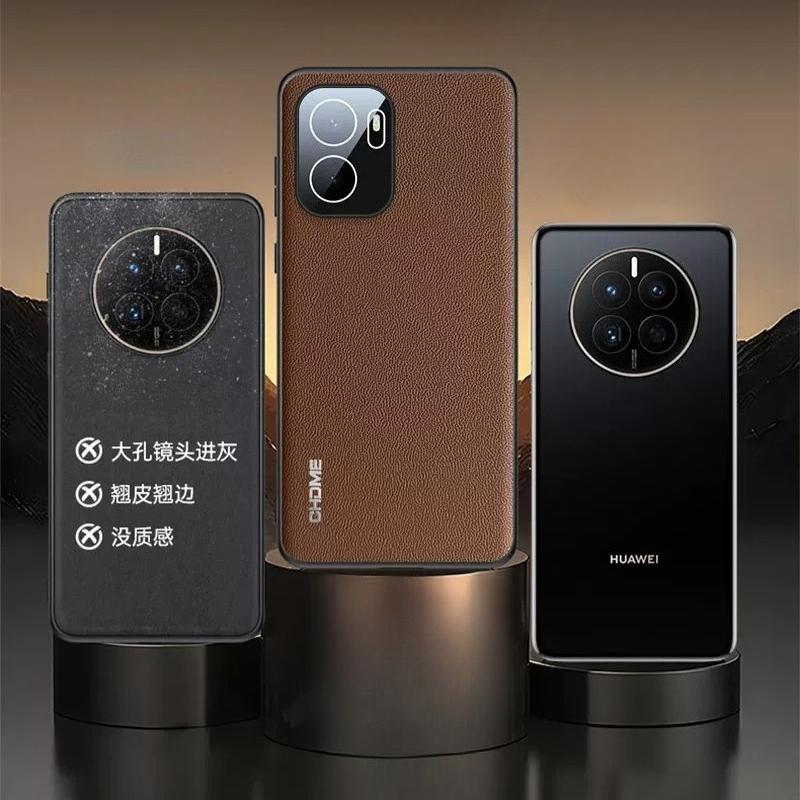For Oneplus ACE 6 Ultra Leather Texture Camera Lens Film Protection Case For 1+ACE 6 Ultra Soft Silicone Shockproof Cover Bumper