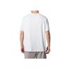 Puma Einfarbig Locker Geschnitten Rundhalsausschnitt Kurzarm Überschnittene Schultern T-Shirt Unisex T-Shirt Weiß 682915-02