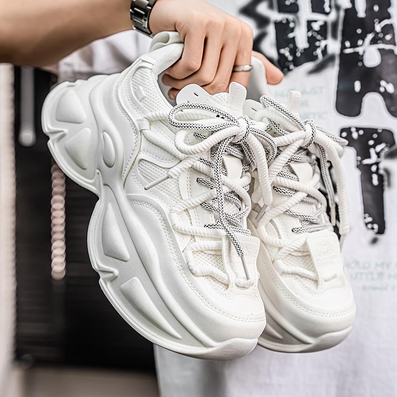 New Men's Fashion Casual Shoes Boys Students Trending Soft Sole Comfortable Sneakers Male Classic Breathable Gym Shoes