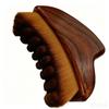 1PC Facial Massage Brush, Angled Handle Soft Bristles, Gentle Manual Scrubber for Daily Skincare, Smooth Contouring Tool
