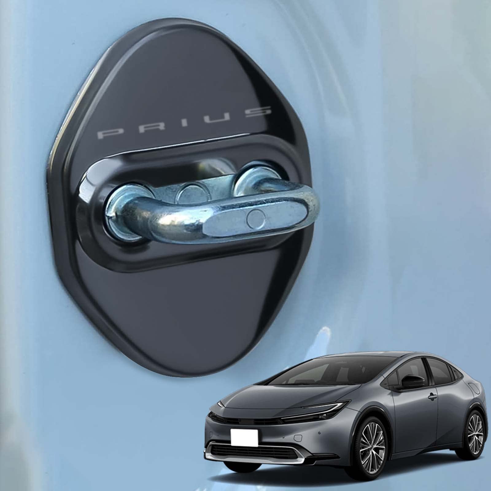 

Новая крышка дверного замка Prius 60 Series ZVW60 ZVW65 MXWH60 MXWH65 60 Series (С января 2023 г.) Набор аксессуаров из нержавеющей стали из 4 предметов (черный)