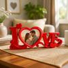 3D Printed Photo Holder Heart Shaped Desktop Photo Frame Photo Stand  Romantic Home Decoration