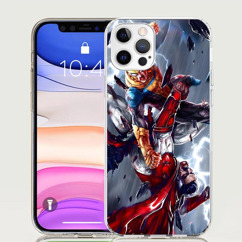 Funda Genial I-Invincible Para iPhone 17 Air 16 15 Plus 11 14 Pro Max 13 Mini 12 7 8 + SE Arte de Patrón Cubierta Personalizada 17 Air