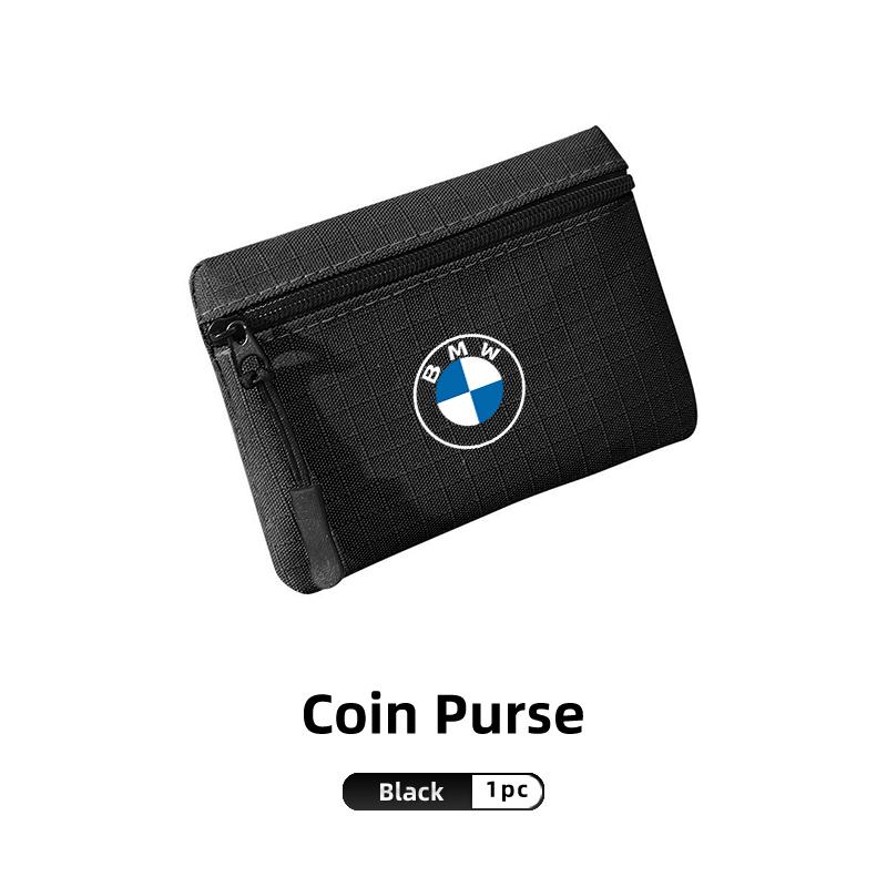 Oxford Card Bag Multi Layer Zero Wallet Earphone Bag Storage Bag For BMW G30 G20 M3 M5 E91 E92 E93 E36 E70 X3 X4 X5 X1 E39 F30