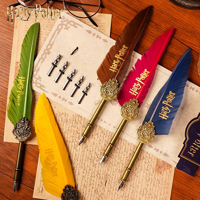 Harry Potter Quill & Sealing Wax Set - Creative Gift for Birthdays, Holidays, or Graduations.