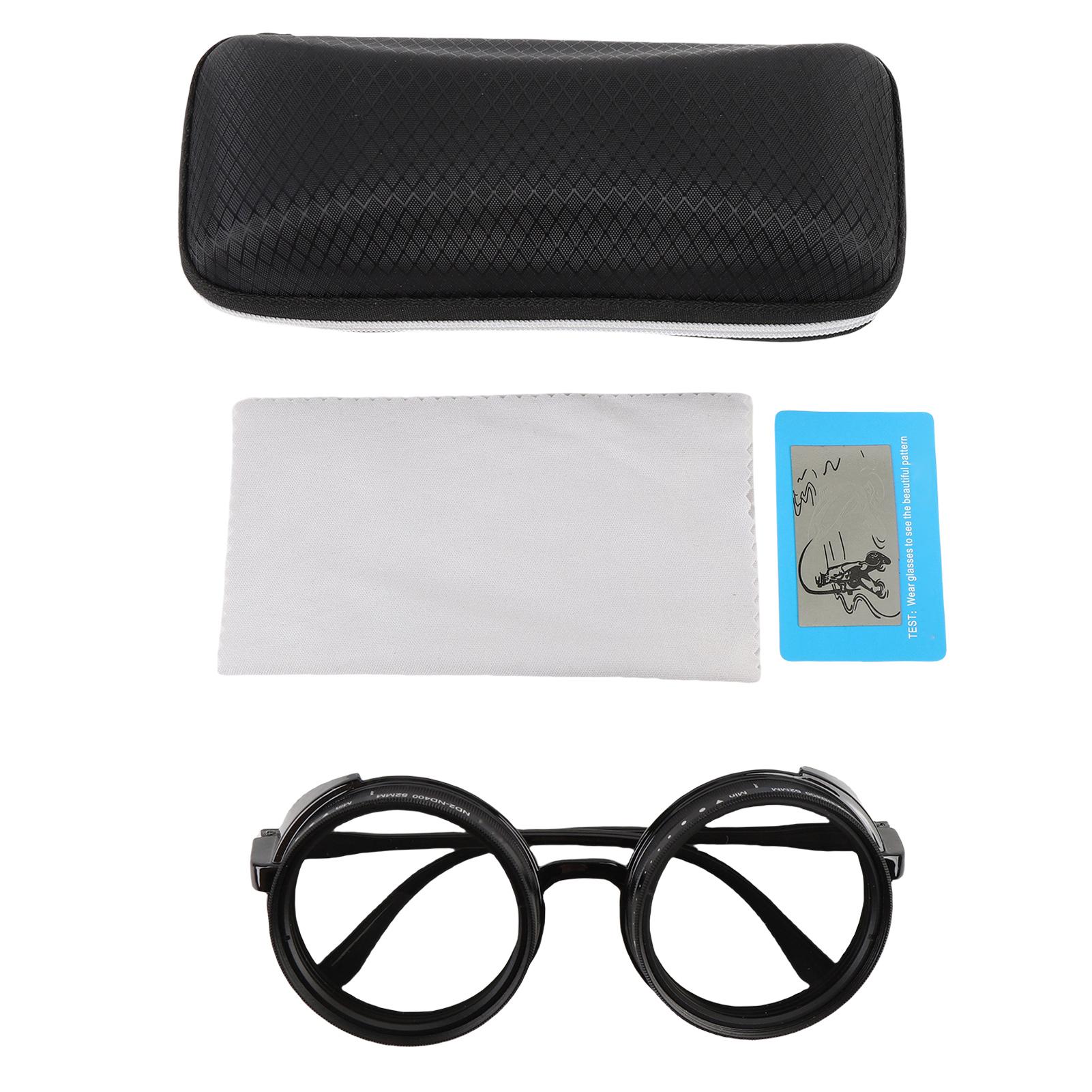Kaisai Light Polarized Glasses 52Mm Nd2 400 Filter Lens Round Shape Adjustable Reducing Sunglasses For Fishing