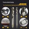 Shangtong Extended Spiral Taper Tap for Aluminum (Sizes: M2.5, M3, M4, M5, M6, M8)