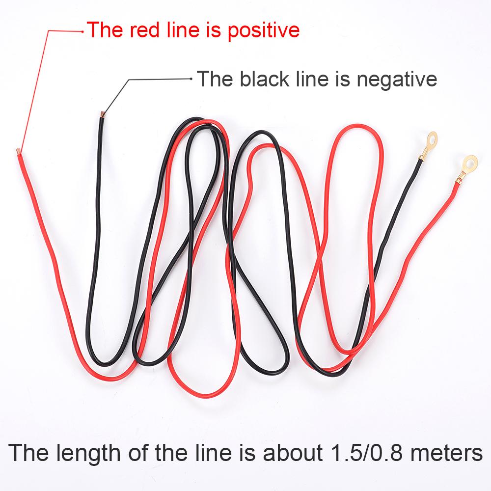 12V&24V Universal Power Connection Cable Is Used To Connect The Parking Heater And Starting Power M6 Battery Connection Terminal