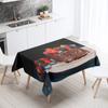 Cake Printed Tablecloth Hotel Restaurant Table Decoration and Ornament Stain Resistant Rectangular  Home