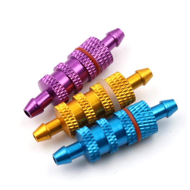 Hsp Spare Upgrade Parts Aluminum Fuel Filter Nitro For Rc 1:8 1:10 Model Car