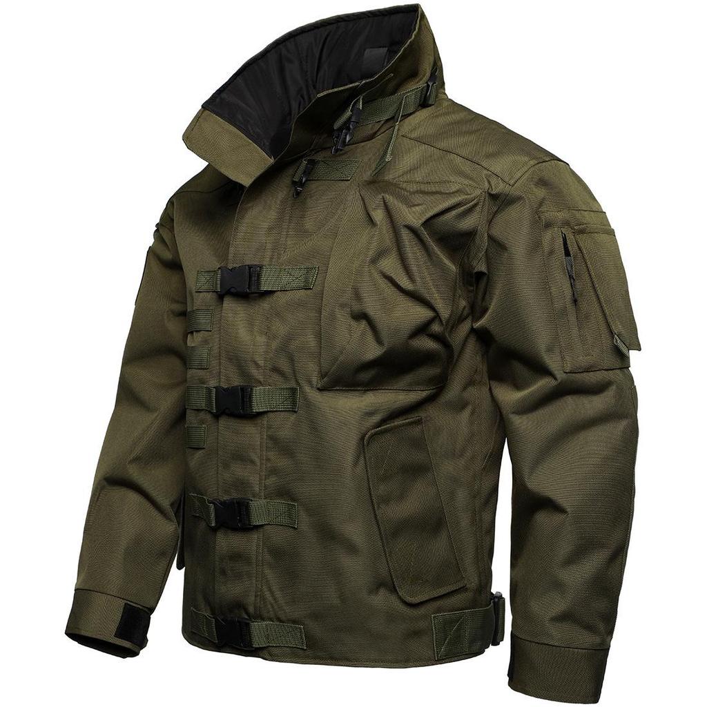 Herren Outdoorjacke - Europäische Größe - Trendy, Verschleißfest, Winddicht & Wasserdicht für Bergsteigen.