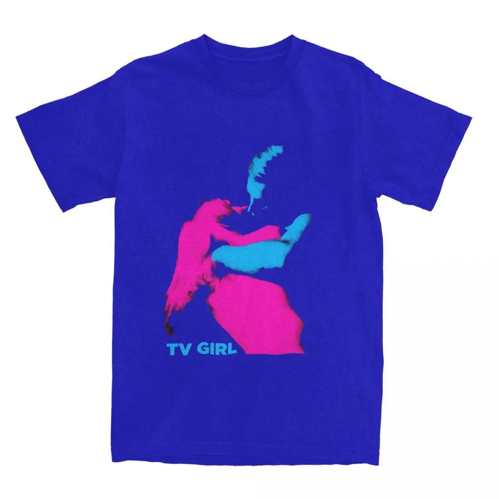 Men Women's TV Girl Who Really Cares Album Shirts Merch Leisure  T Shirt Top Tee Clothes Summer