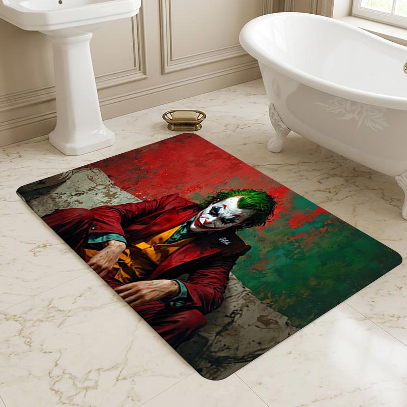 Joker Art Living Room Nonslip Area Rug Soft Carpet For Bedroom Game Playroom Sofa Office Home Decor Doormat Christmas Gift C929379