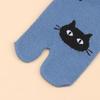 1Pair Japanese Style Two Finger Socks Unisex Clog Socks Polyester Toe Separation Socks Kimono Flip Flop Sandal Split Toe Sock