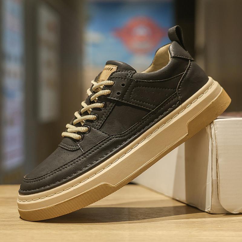 

Модная кожаная обувь Повседневная деловая обувь для мужчин Платье Tenis De Hombre Мокасины Мокасины Tenis Caballero Дизайнерская 39 чёрный