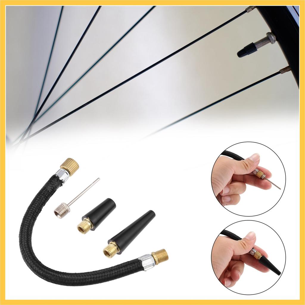 BULLSPANN Portable Air Pump 1 Set Inflation Needle, Tapered Nozzle