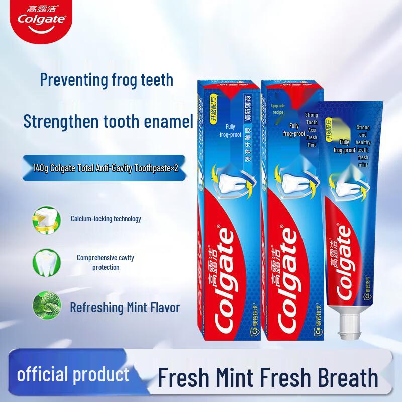 Colgate Total Anti-Cavity Fresh Mint Toothpaste
