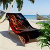 Survival Post-Apocalyptic World beach towel Outdoor camping Beach towel for vacation photos swim quick-drying swim towel Absorbent bath towel