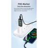 DC 4-30V 0-12A Type-c Test Meter Power meter Protocol Detector IPS Digital Ammeter Voltmeter Charger KWS-X1