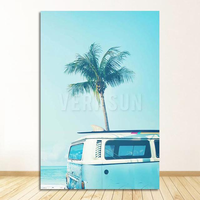 

Цитаты, настенная живопись на холсте, плакаты на скандинавскую тему и принты, настенные панно для декора гостиной, море, пляж, серфинг, автомобиль, кокосовая пальма 21cm×30cm No Frame