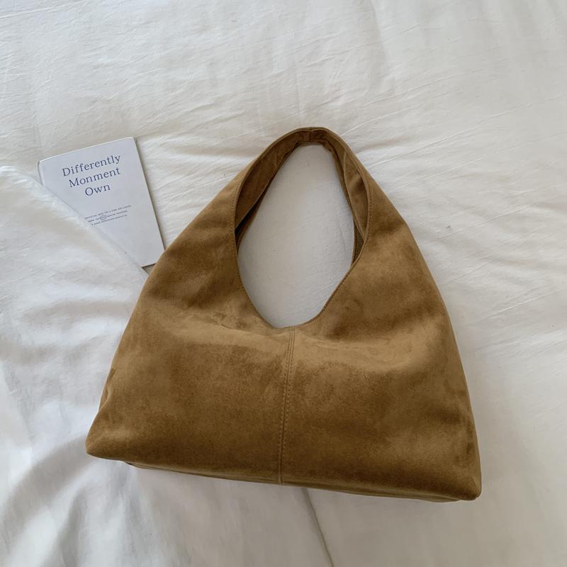 Vintage Underarm Bag Women's Commuter Shoulder Bag Large Capacity Tote Bag