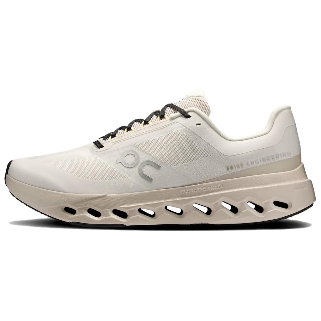 On Cloudsurfer Next Comfortable Soft Durable Breathable Support Low Top Short Distance Running Shoes Men sneaker Beige 3ME30022906
