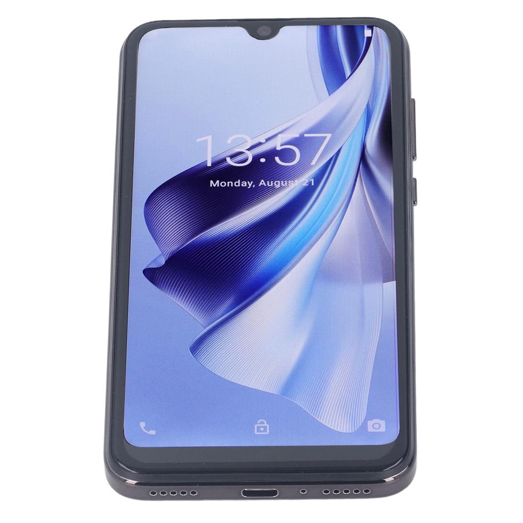 6.26 Inch Unlocked Smartphone 2400x3200 4GB 64GB 8MP 8MP for Android 12 Ultra Slim Face Unlock Phone 6800mAh Battery