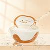 Ceramic cartoon decorative plate, storage bowl, hamster food bowl, bowl
