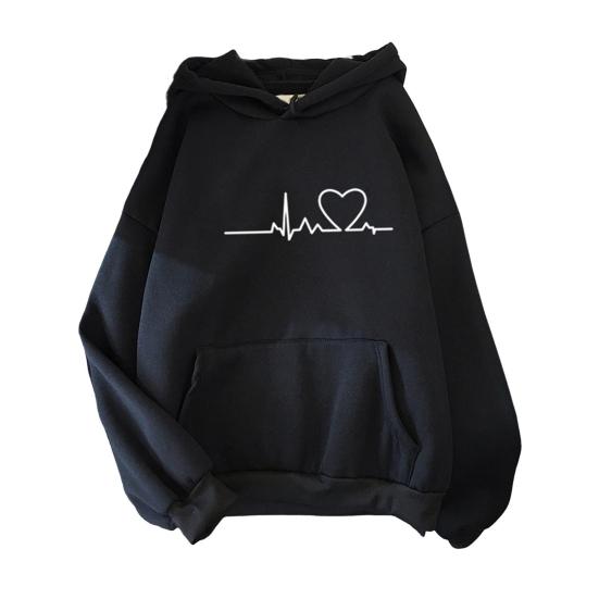 Damskie bluzy oversize, casualowe bluzy z kapturem ze sznurkiem, pulower z długim rękawem, jesienne stylizacje