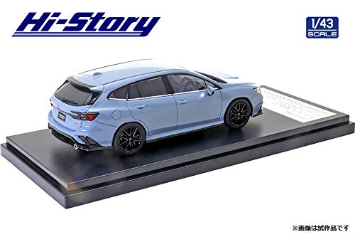 Hi Story 1/43 Scale Subaru Levorg STI Sport (2020) STI Sports Parts Cool Gray Khaki Finished Model HS333KH