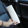 Christmas Gift Cute Red Heart Car Seat Belt Cover Imitation wool Plush Auto Seatbelt Safety Shoulder Pad For Child Women