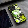 Invader Zim Phone Case For IPhone 16 Pro Max 17 14 15 Plus 13 Mini 11 12 X XR XS 8 7 Plus SE Glass Cover